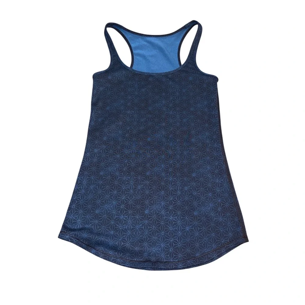 Lululemon Refresher Racerback Tank Top Womens Size 2 Star Inkwell Rugged Blue